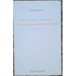 Carla Pedicino, Questioni storiche e storiografiche