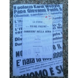 La storia nelle prime pagine del Corriere della Sera